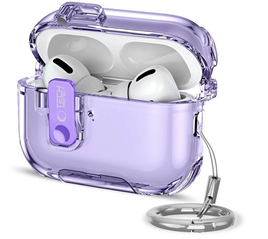 Tech-Protect Bounce Pro Skal till AirPods Pro 3 - Lila