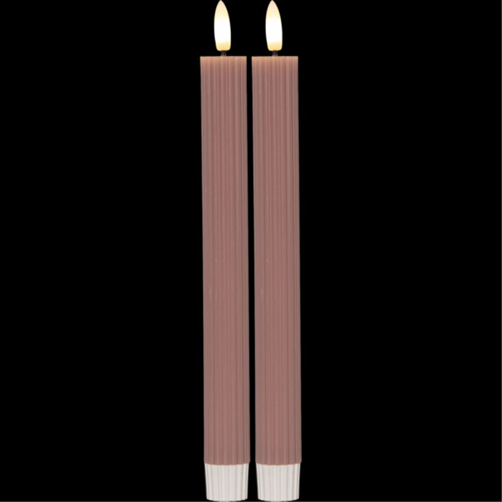 Star Trading LED antikklys Flamme Stripe 2-pakning - Rosa