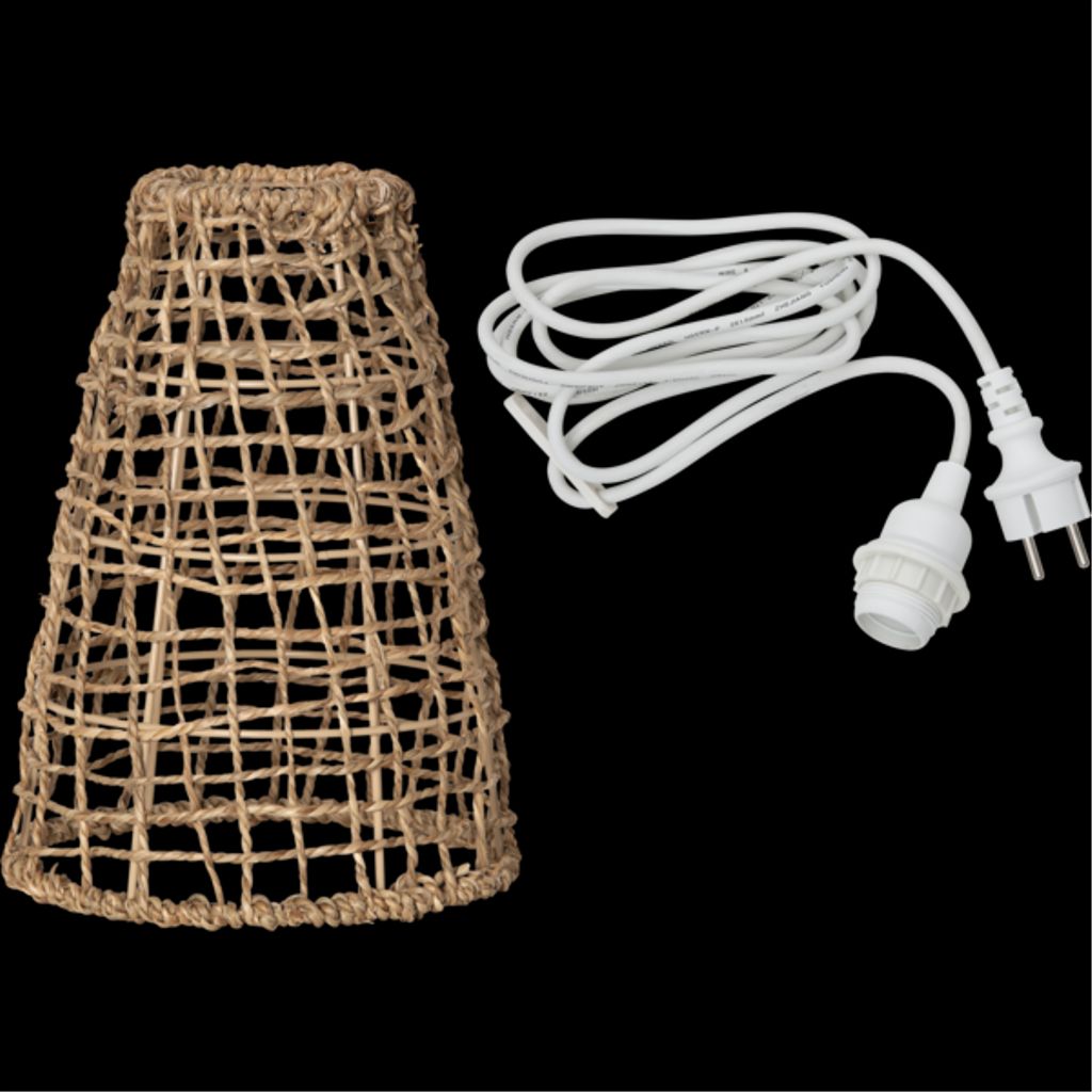 Star Trading lampskärm Tove för utomhusbruk – natur, 23 cm