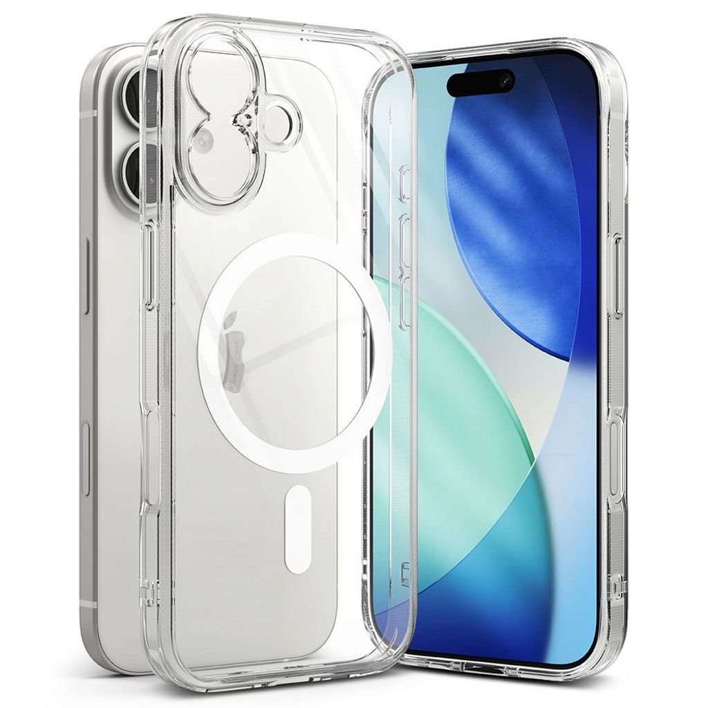 Ringke Fusion MagSafe Cover till iPhone 17 - Gennemsigtig