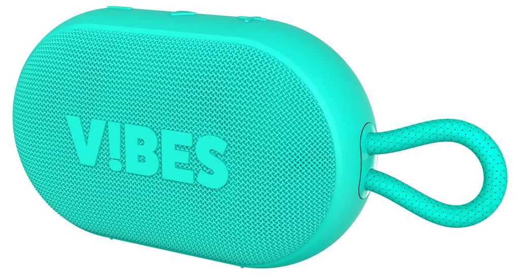 Exibel Vibes kannettava langaton kaiutin, vedenpitävä - turkoosi