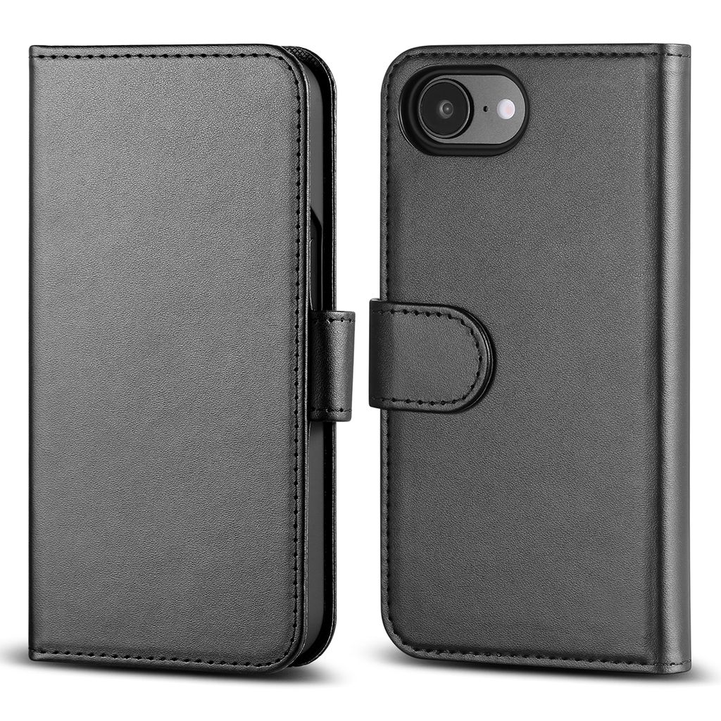 SiGN Plånboksfodral 2-in-1 för iPhone 16e - Svart