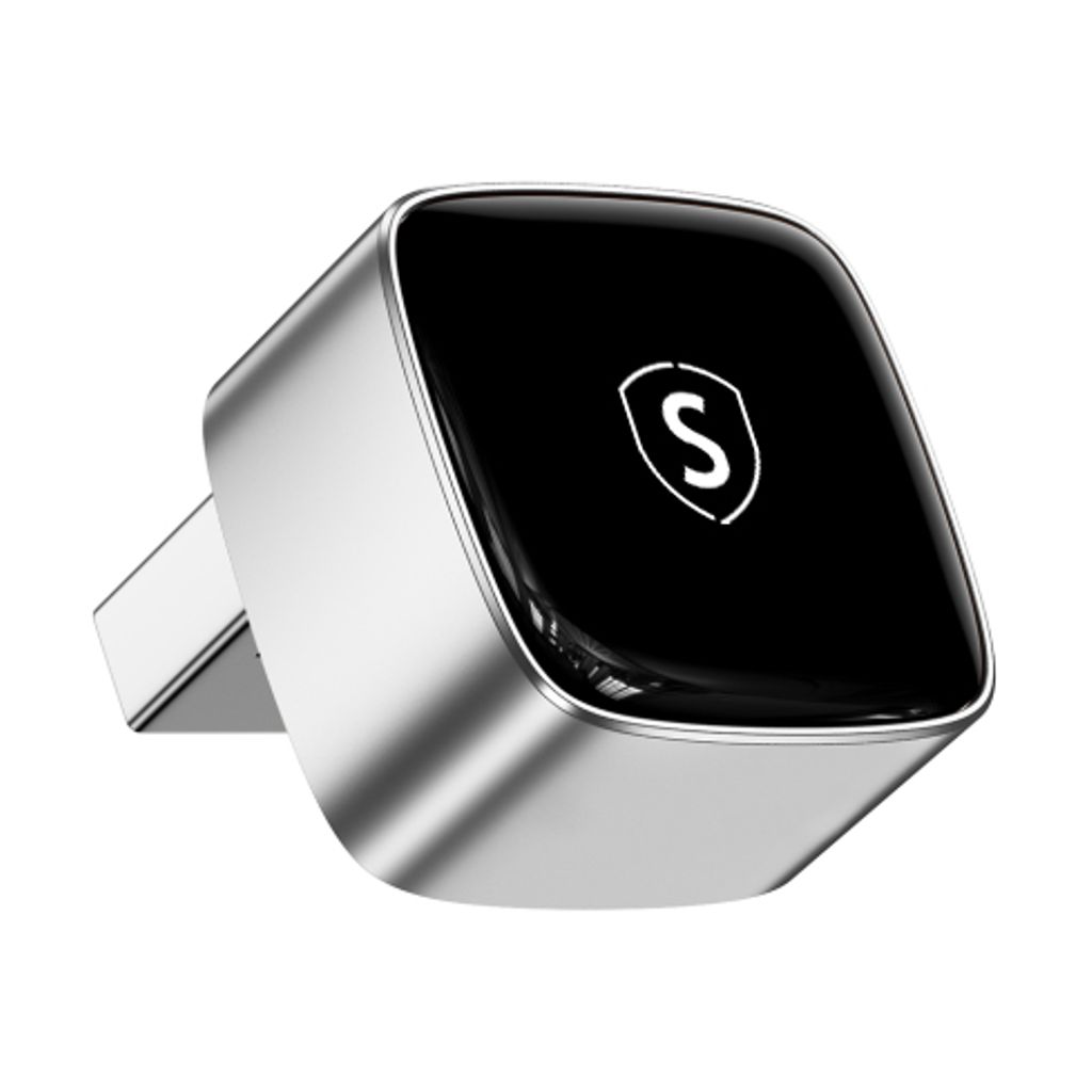 SiGN Mini trådlös CarPlay / Android Auto adapter - Silver | Reservdelar - Universala - Biltillbehör - FM-sändare | Batteritema