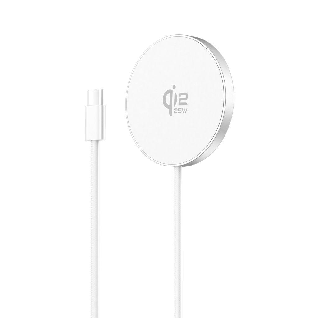 SiGN QI2.2 draadloze oplaadkabel 25W – wit