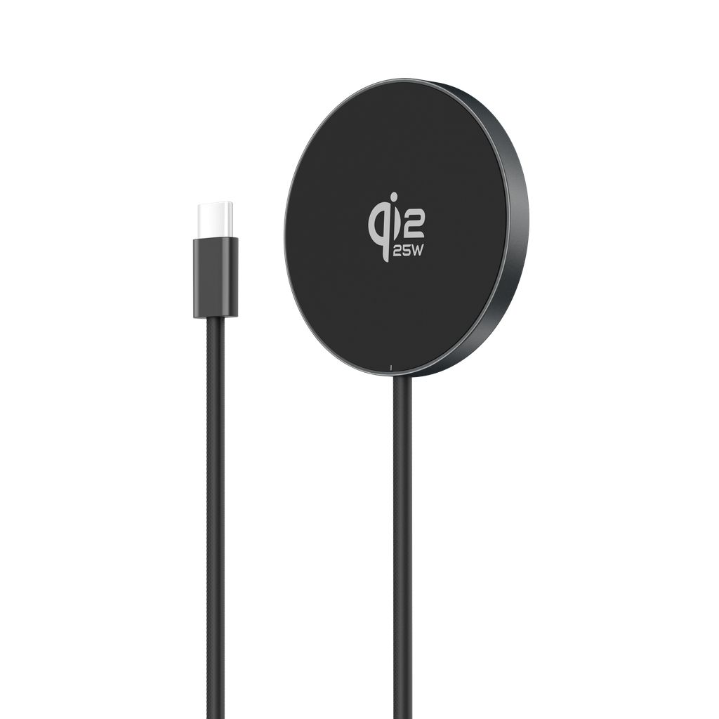 SiGN QI2.2 draadloze oplaadkabel 25W – Zwart