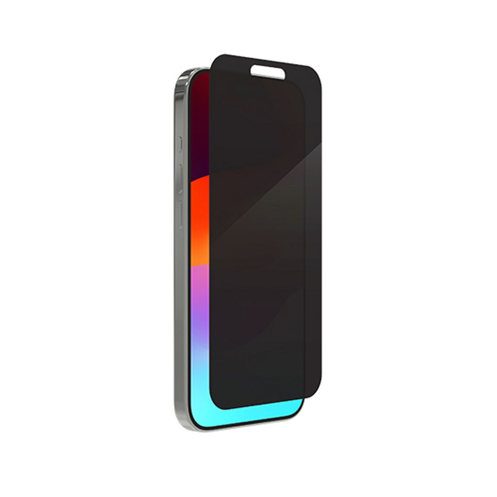 Zagg InvisibleShield Glass Elite iPhone 15 Pro Privacy näytönsuoja