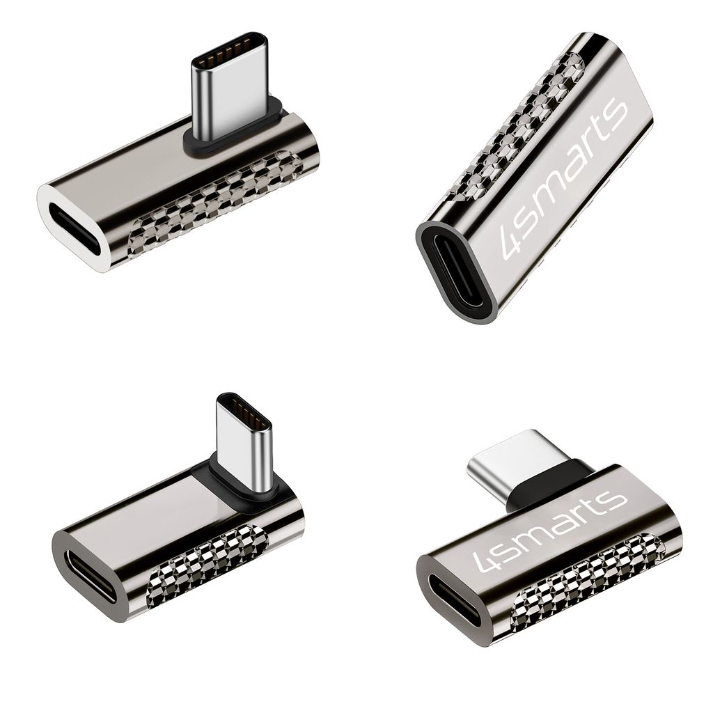 4Smarts USB-C OTG Adaptersett, 4 stk