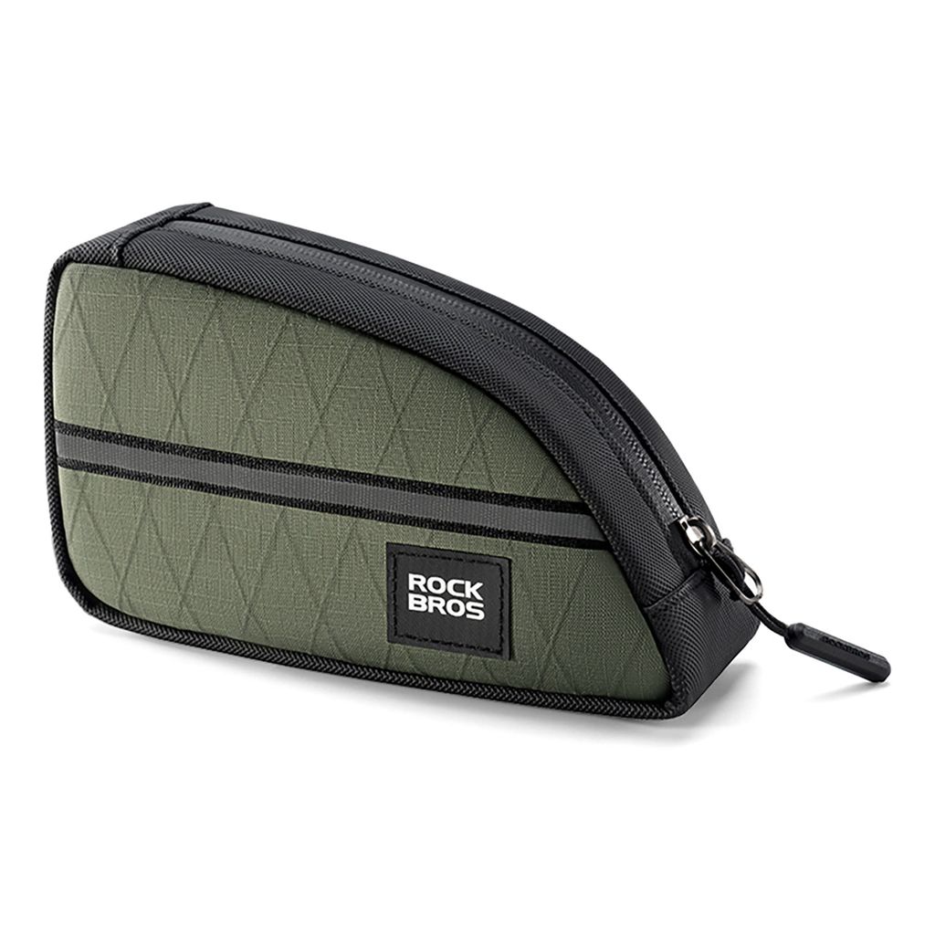 Rockbros Cykeltaske Trekant For Stel 0.8L - Grøn