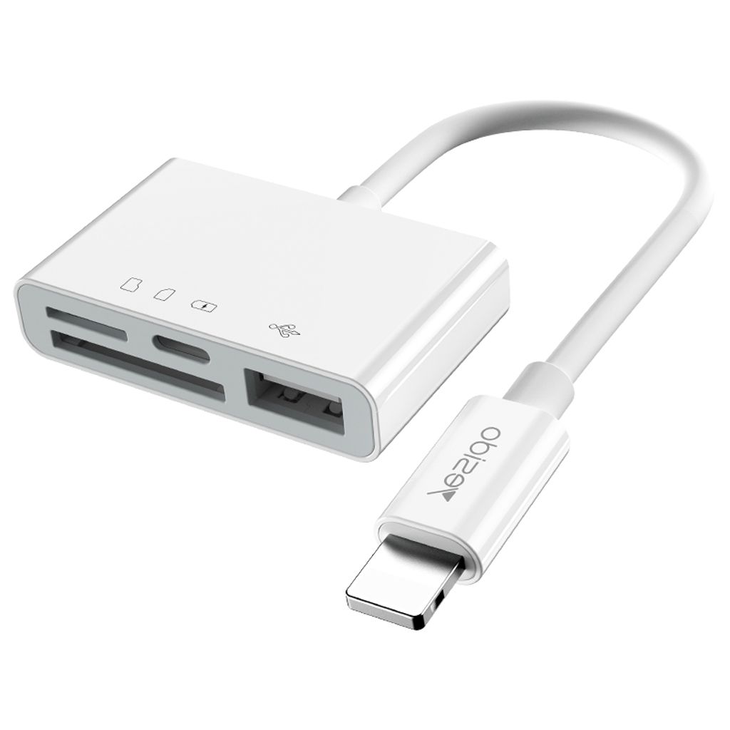 Yesido Lightning Hub 4-i-1 OTG-adapter