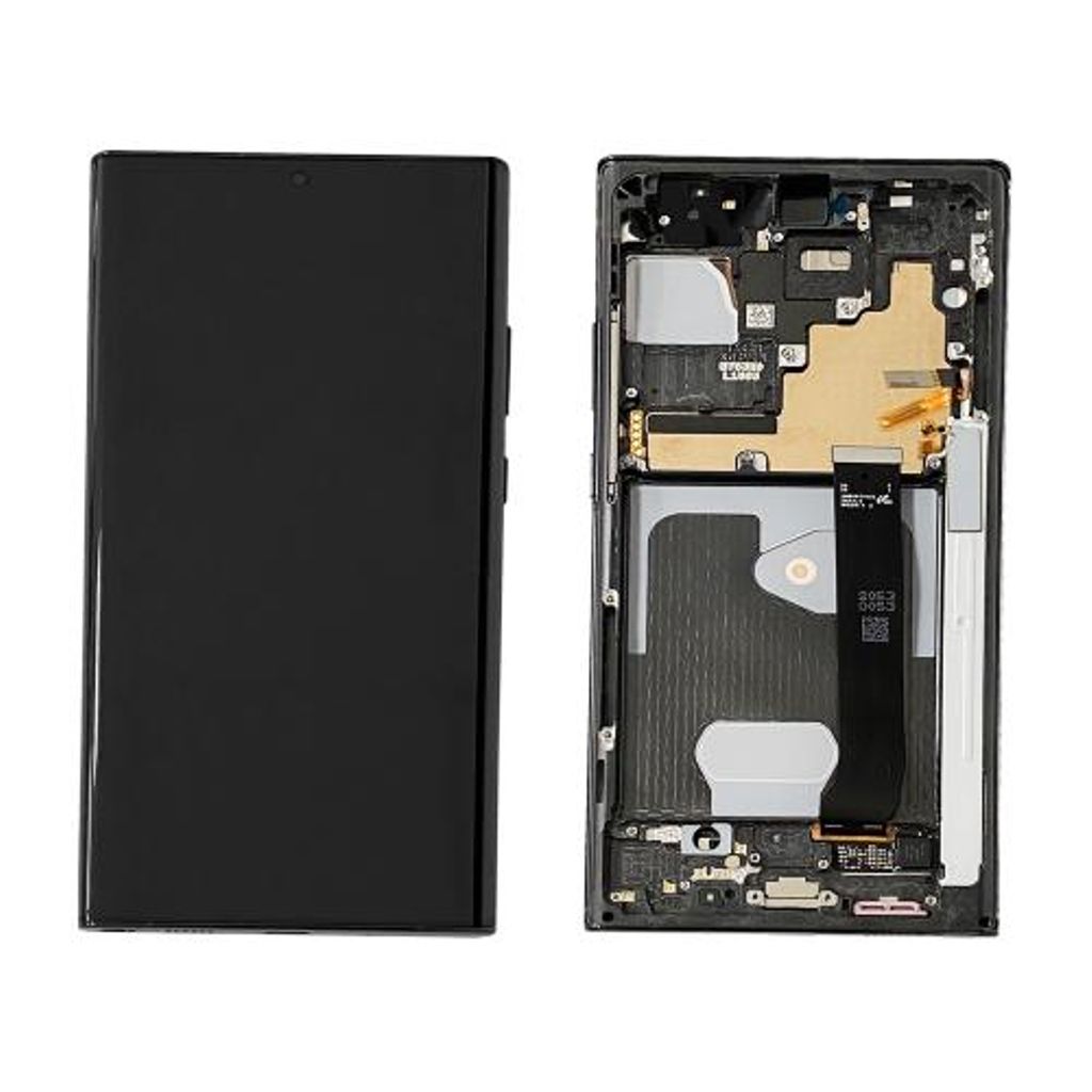 Samsung Galaxy Note 20 Ultra LCD Skærm Original - Mystic Black