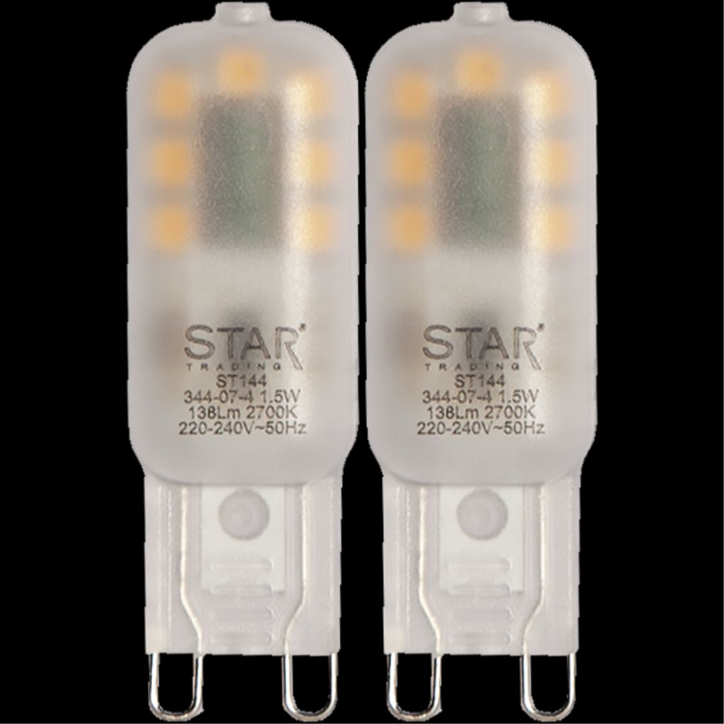 LED-lampa G9 Halo-LED 2-p