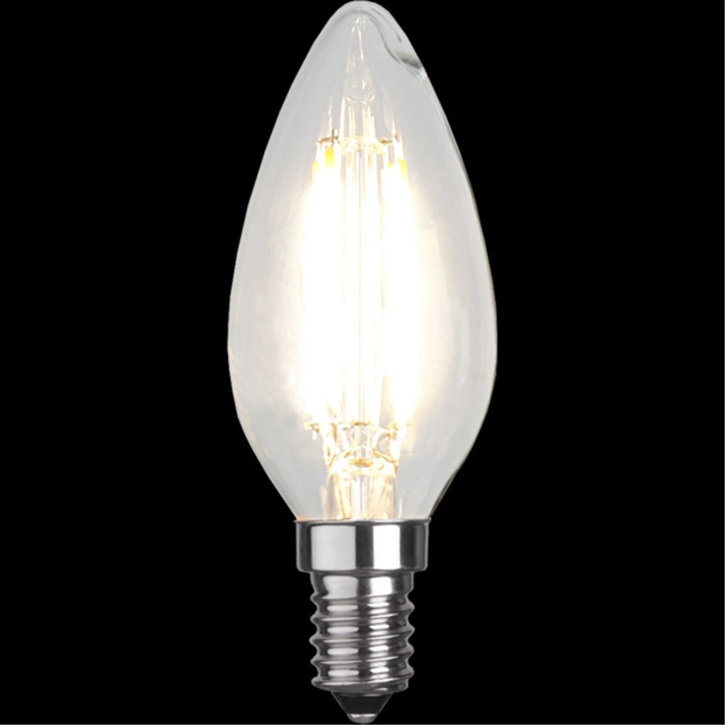 LED-lampa E14 C35 Clear