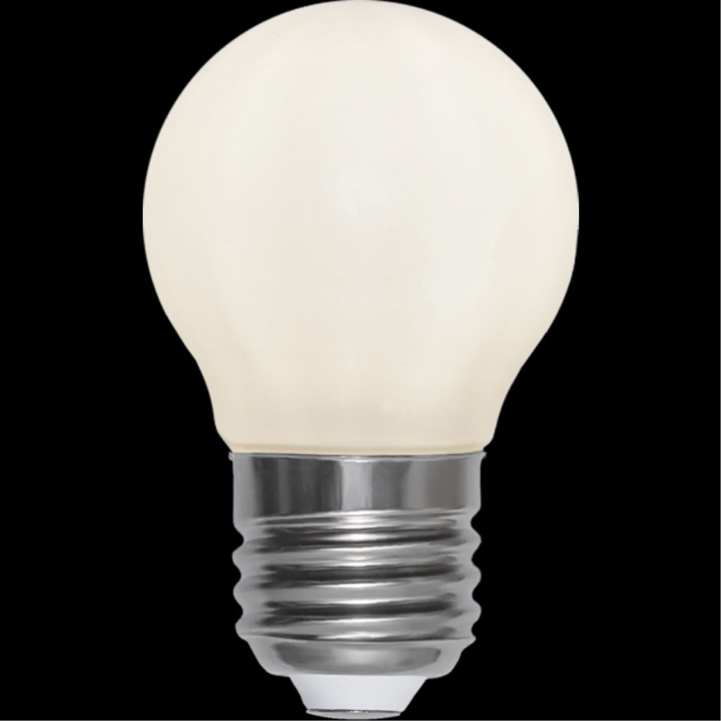 LED-pære E27 G45 Opak glødetråd RA90