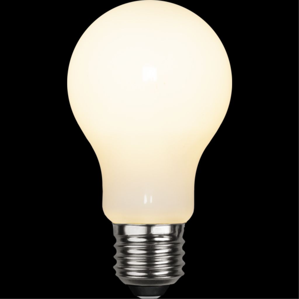 LED-lampe E27 A60 Ugjennomsiktig glødetråd RA90