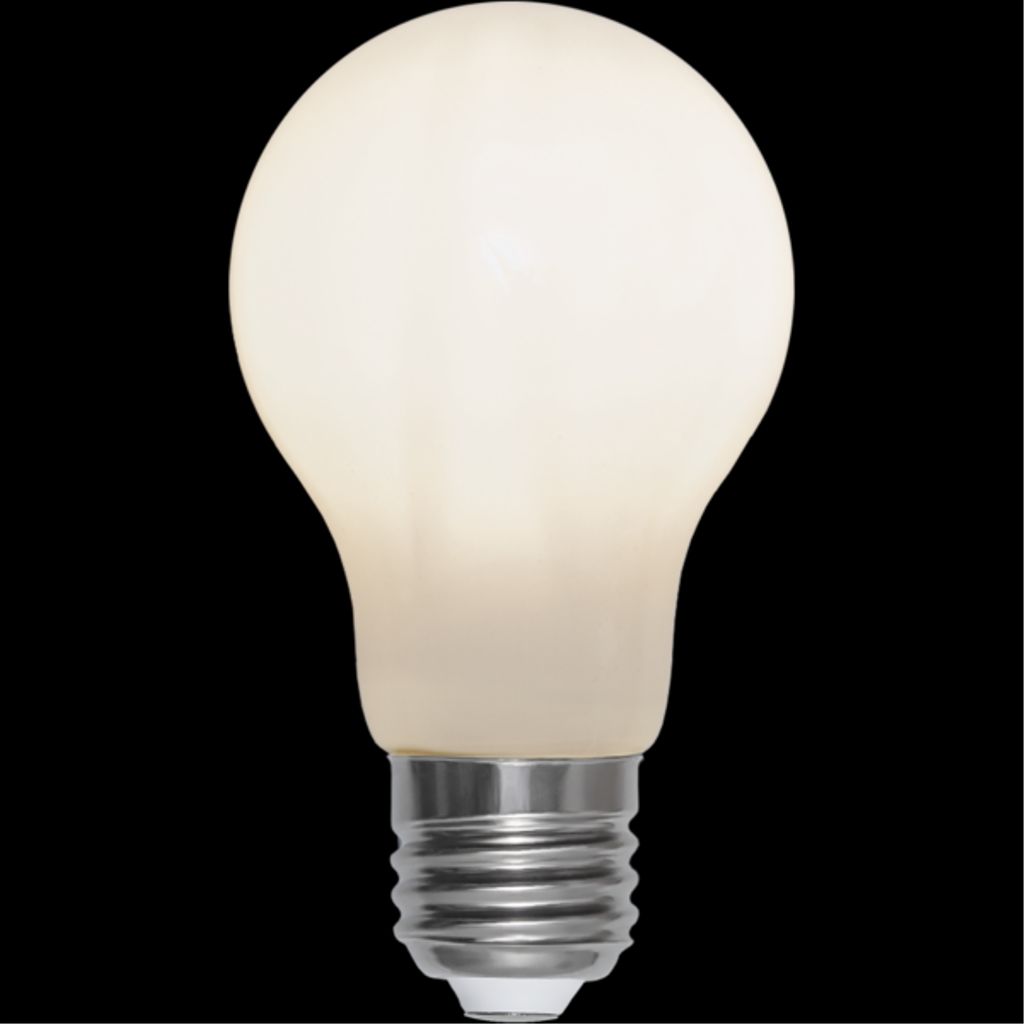 LED-lampe E27 A60 Ugjennomsiktig glødetråd RA90