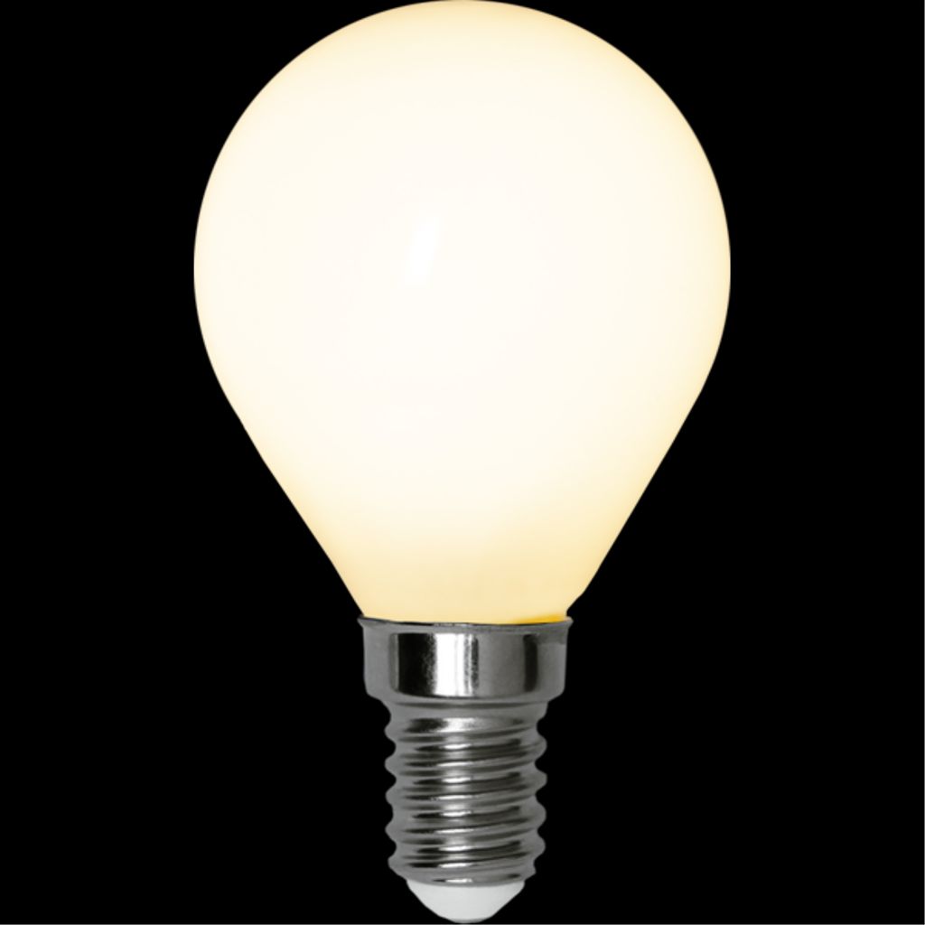 LED-lampa E14 P45 Opaque Filament RA90 3-step memory