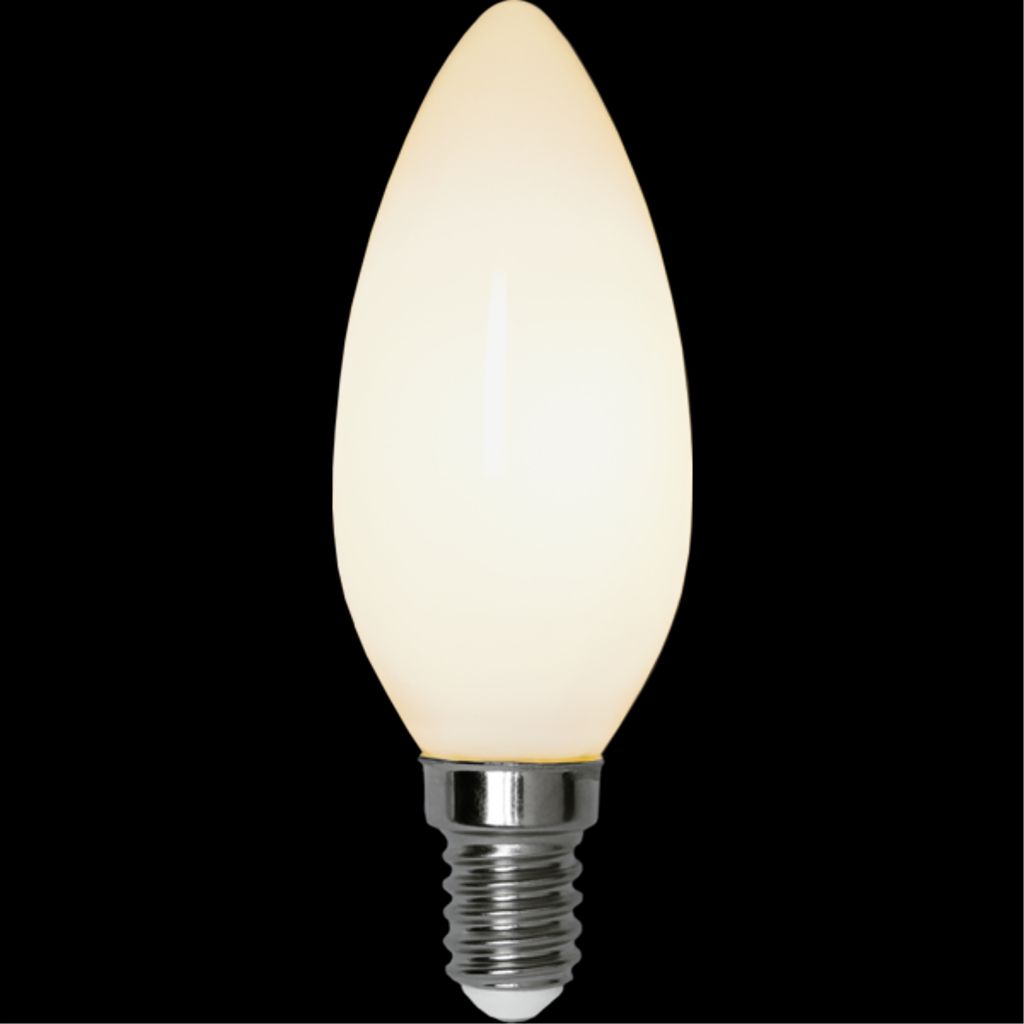 LED-lampa E14 C35 Opaque Filament RA90 3-step memory