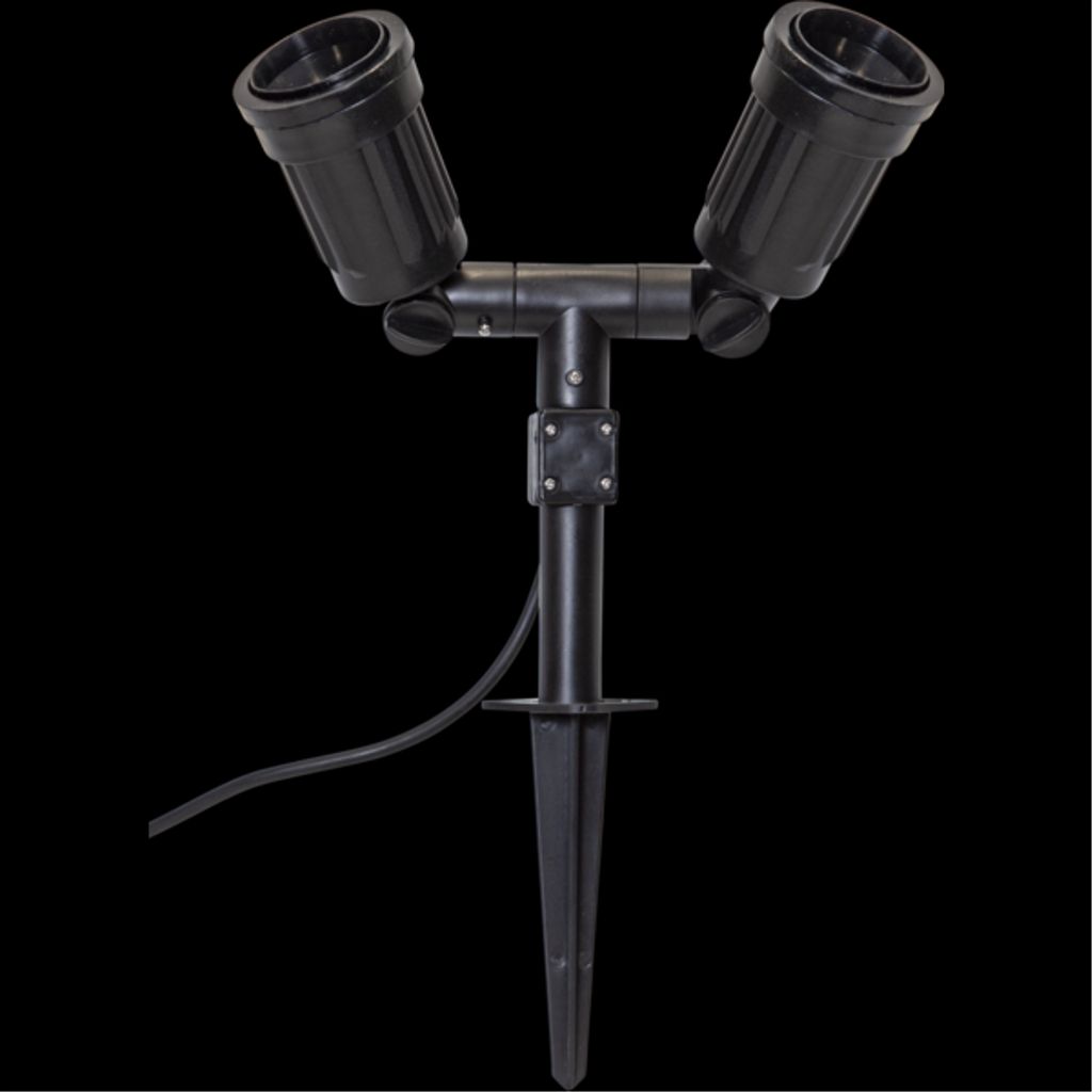 Star Trading utomhus spotlight-armatur – svart | Belysning - Utomhusbelysning | Batteritema