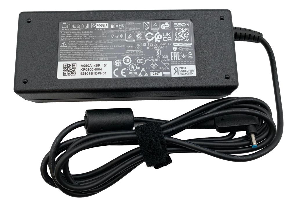 Acer AC Adapter 90W / 4.74 A / 3.42V / 1.1 x 3 x 7.7mm