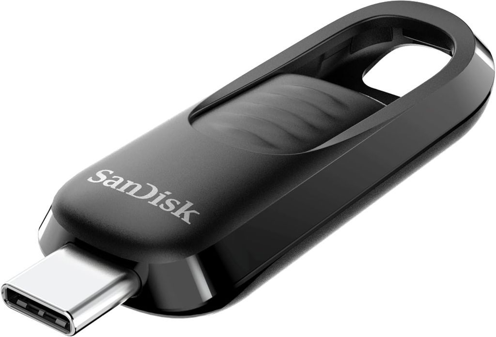 SanDisk Ultra Slider USB-C 3.2 USB-muistitikku 256 Gt - Musta