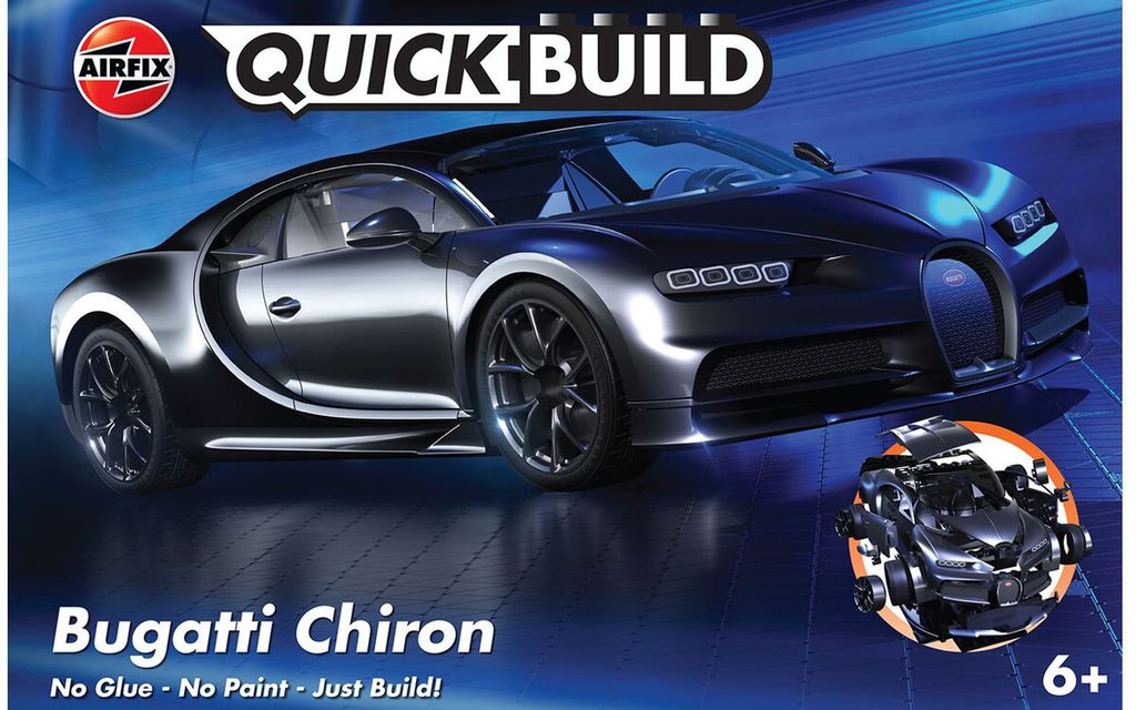 Airfix Quickbuild Bugatti Chiron - Sort