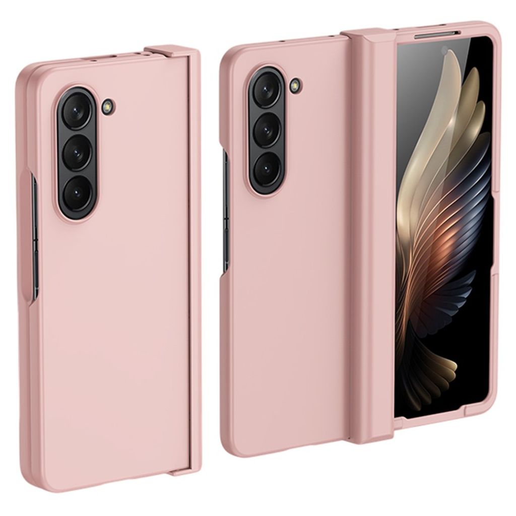 Samsung Galaxy Z Fold7 5G Skal med gångjärnsskydd - Rosa
