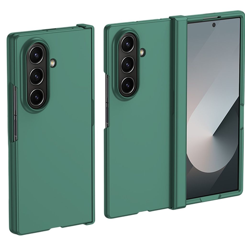 Samsung Galaxy Z Fold7 5G Skal med gångjärnsskydd - Grön