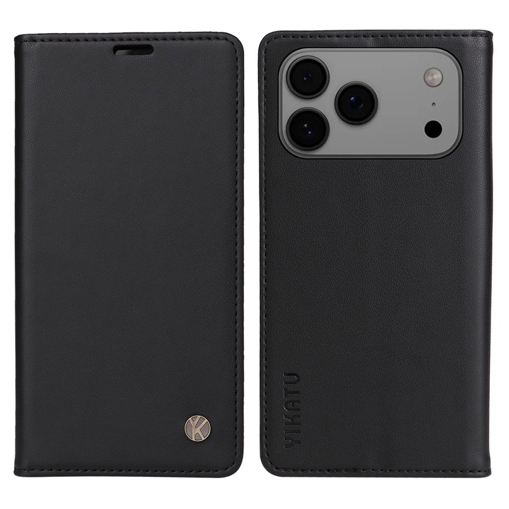 YIKATU iPhone 17 Pro Max Wallet cover - Black