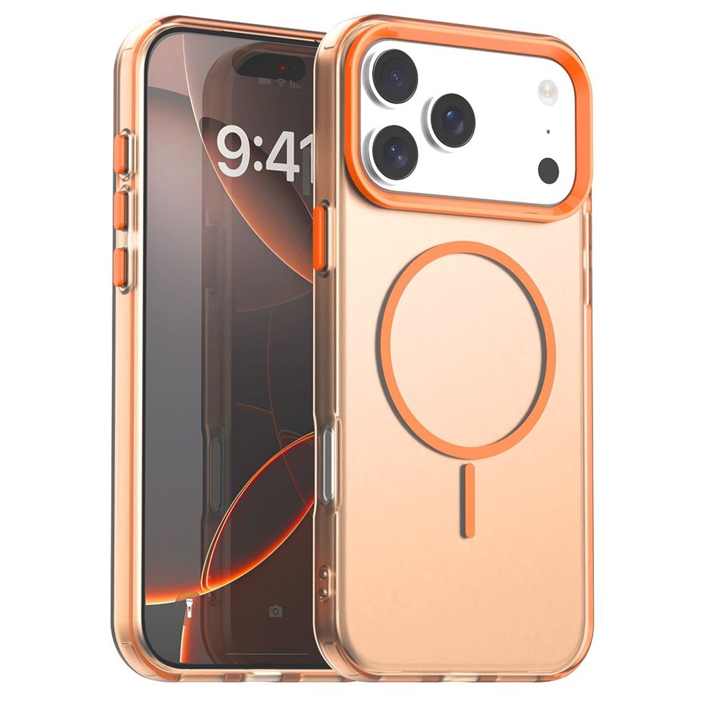 iPhone 18 Pro/17 Pro MagSafe Deksel - Oransje