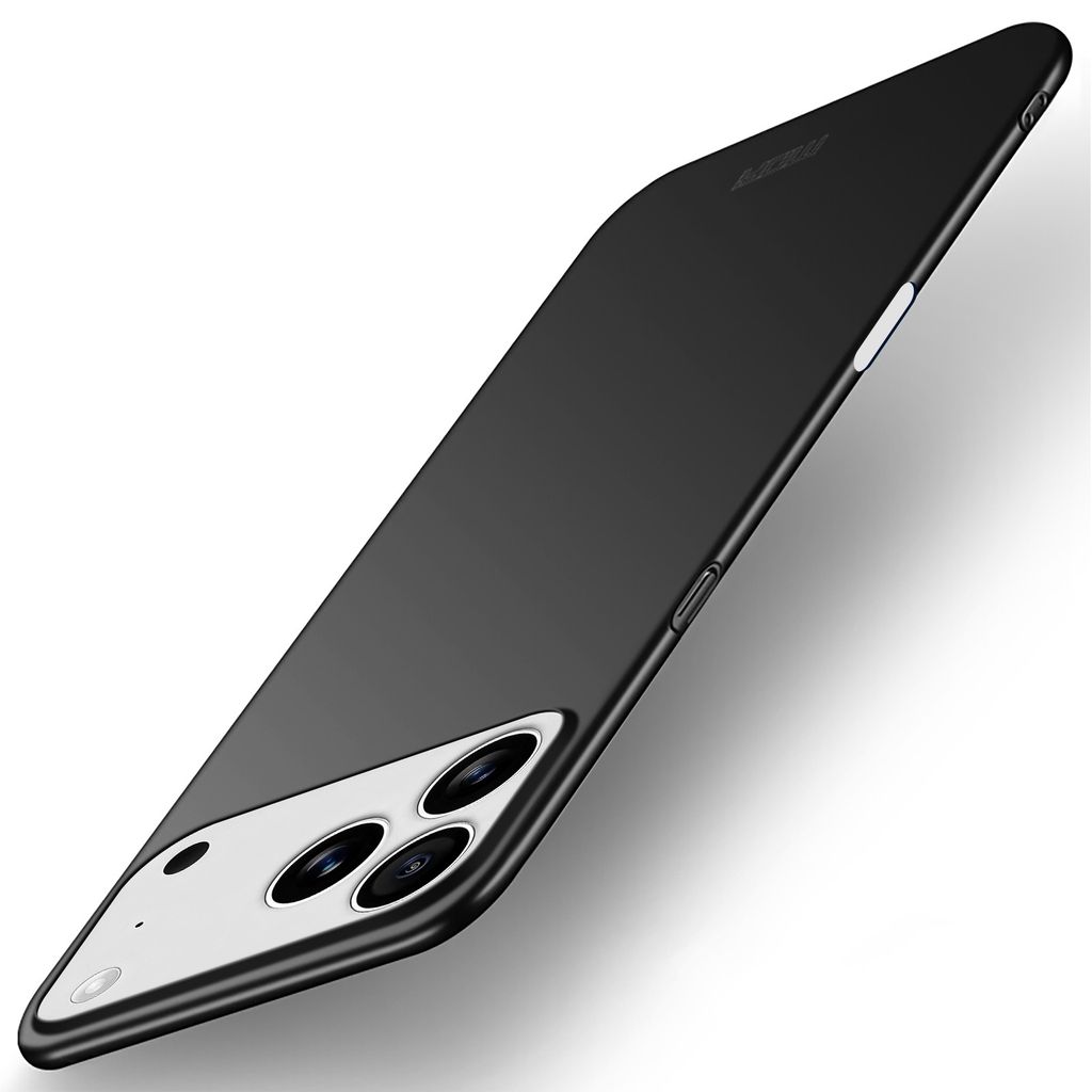 iPhone 18 Pro Max Slankt Cover - Sort