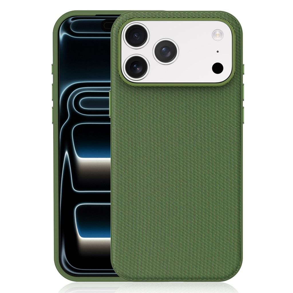 iPhone 18 Pro MagSafe Cover med Tech Fabric - Grøn