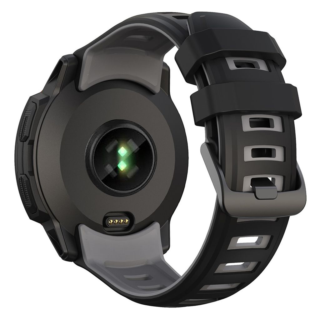 Garmin Instinct 2X Watch Strap Silicone – Black/Gray