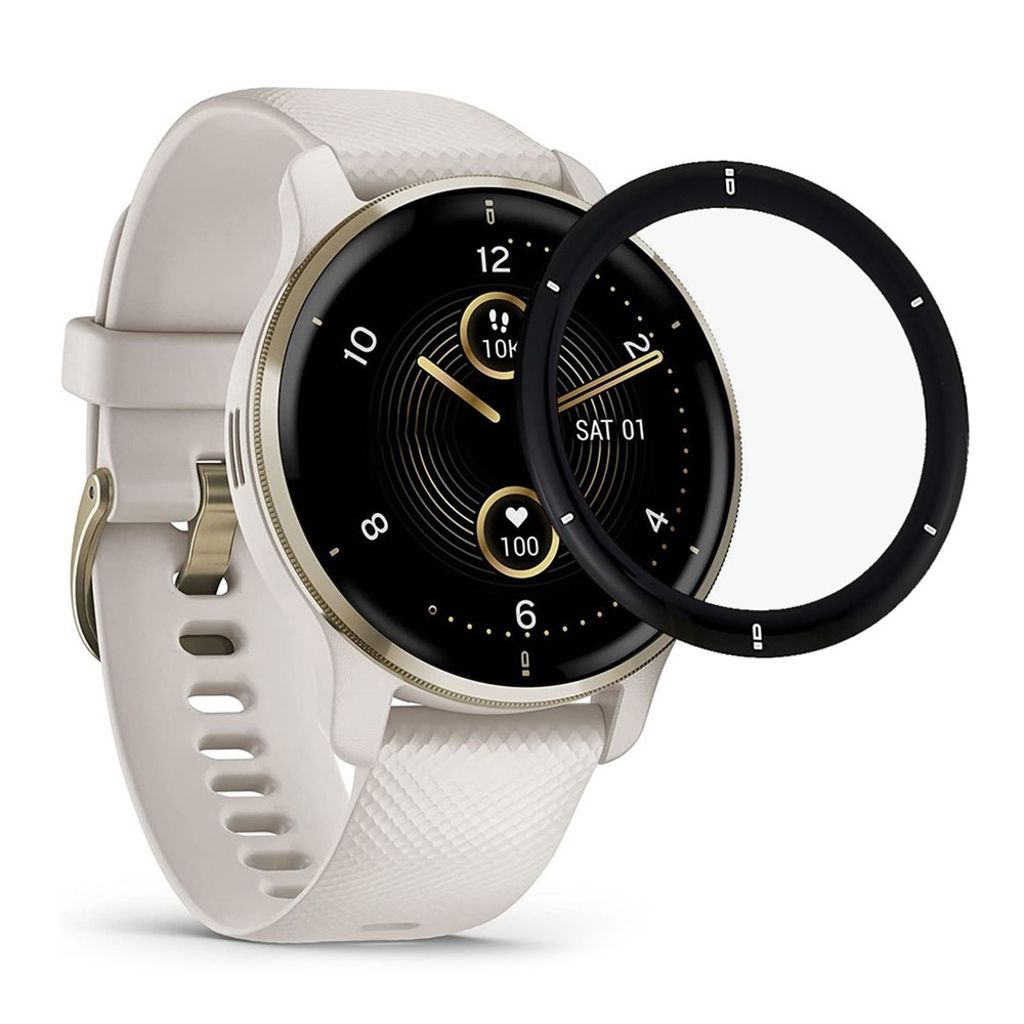 Garmin Venu 2 Plus Screen Protector – Black Edge