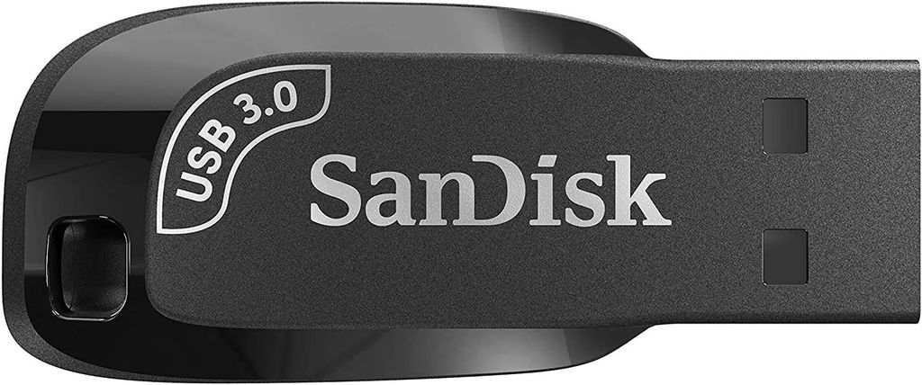 SanDisk USB-flashdrev Ultra Shift 512 GB USB 3.2 - Sort