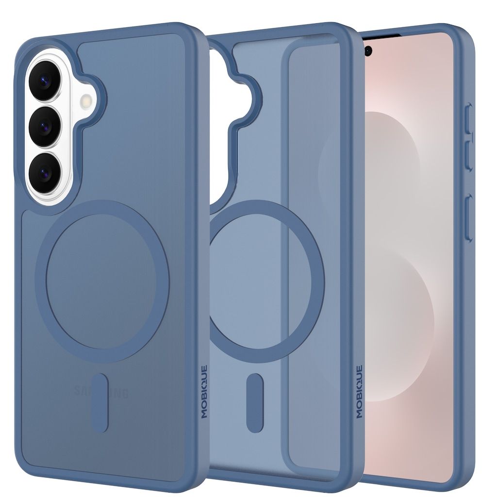 Mobique Samsung Galaxy S26 MagSafe Hybrid Cover - Frostet Blå