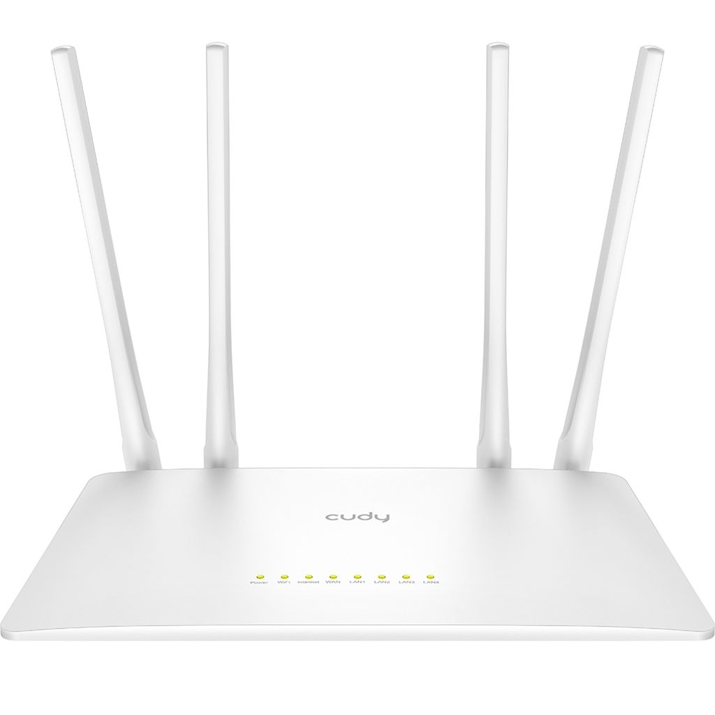 Cudy WR1200 Wi-Fi Router AC1200 – Svart