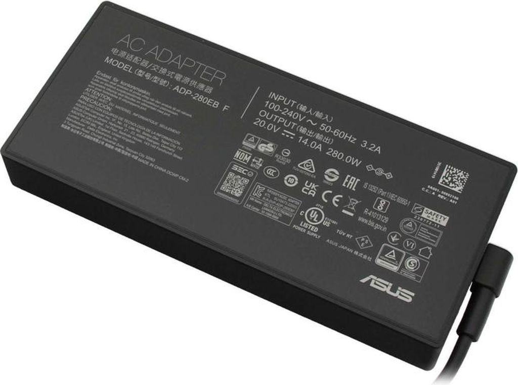 Asus AC-adapter 280W / 14A / 20V / 6 x 3.3 x 11.2mm