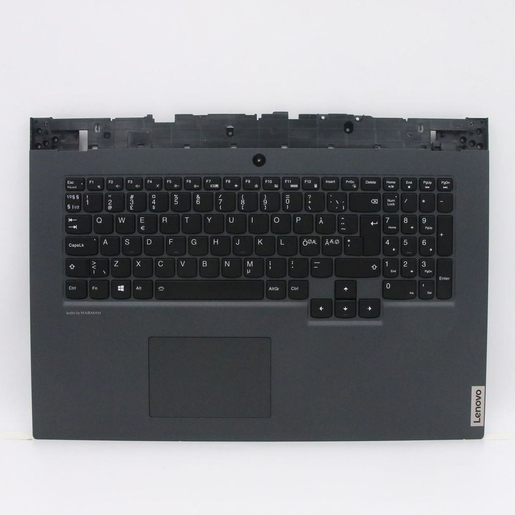 Lenovo Legion 5-17IMH05/5-17ARH05H Keyboard Nordic – Gray