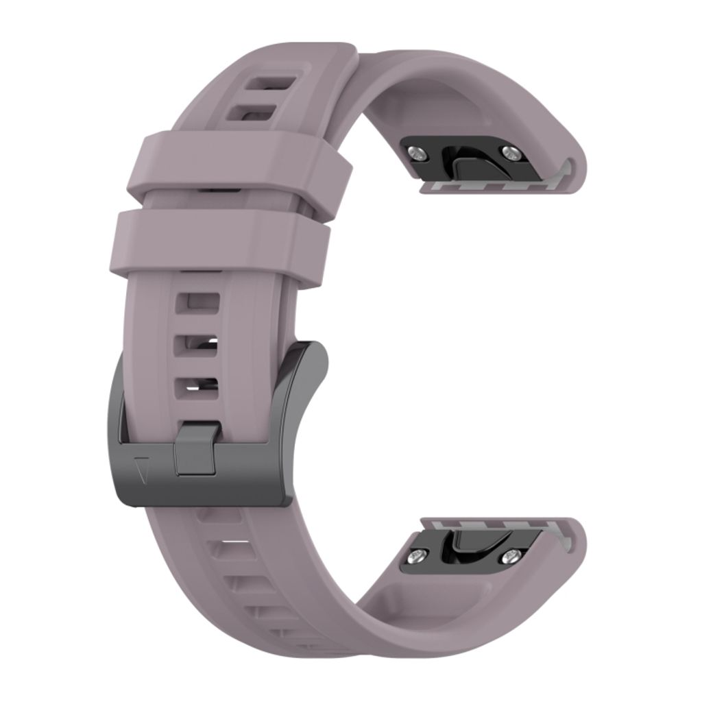 Garmin Instinct 2X Solar Urrem i silikone ensfarvet - Lilla