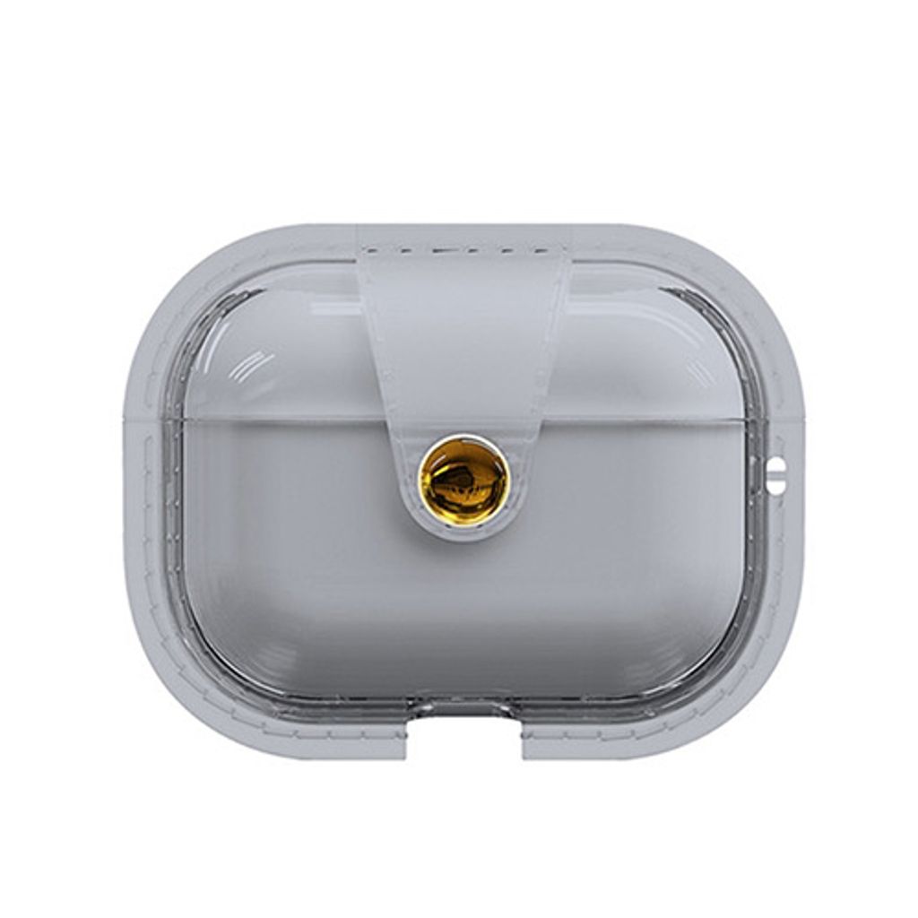 Eagle Magnetiskt Transparent Skyddsfodral för Apple AirPods Pro 3 – Svart