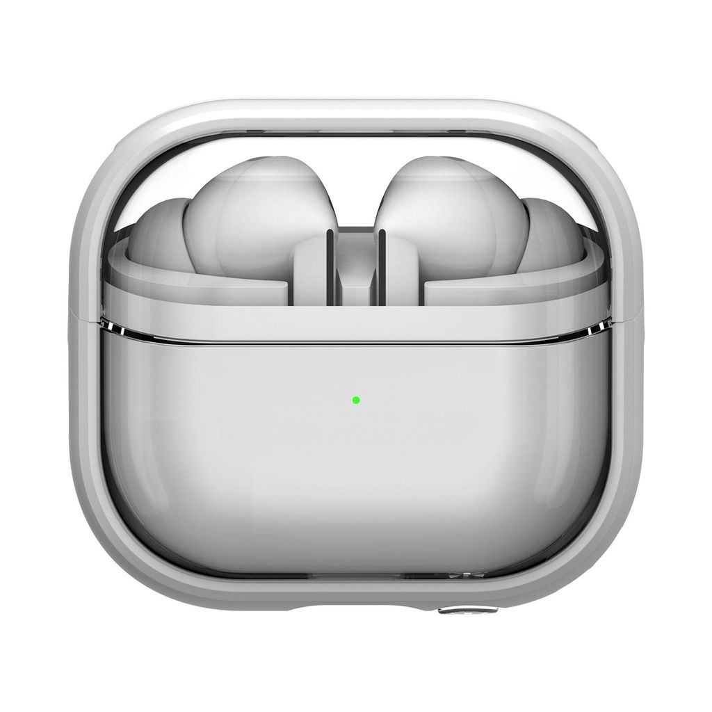Hybridisuojakotelo Samsung Galaxy Buds 3 / 3 Pro -kuulokkeille – Läpinäkyvä