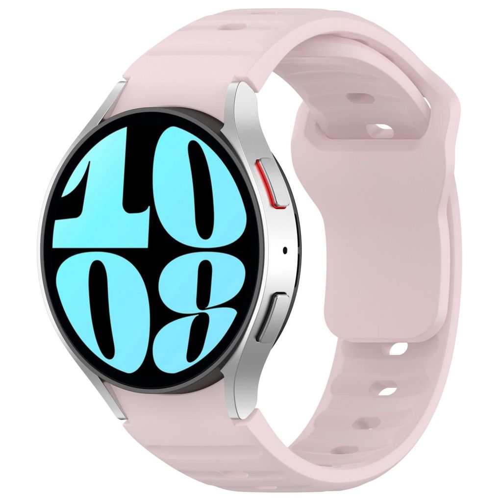Samsung Galaxy Watch 7/6/5 silikoniranneke kellolle - pinkki