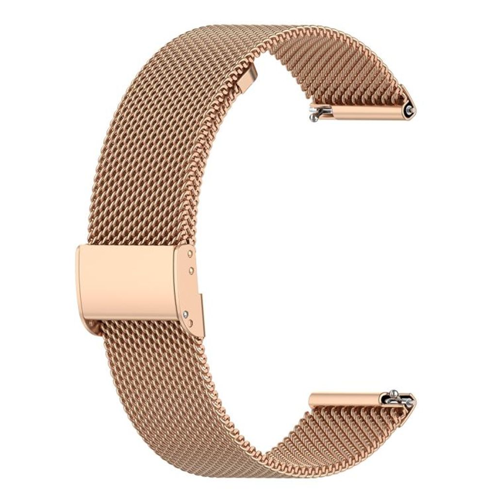 Garmin Lily 2 Kockarmband milanese i rostfritt stål - Roséguld