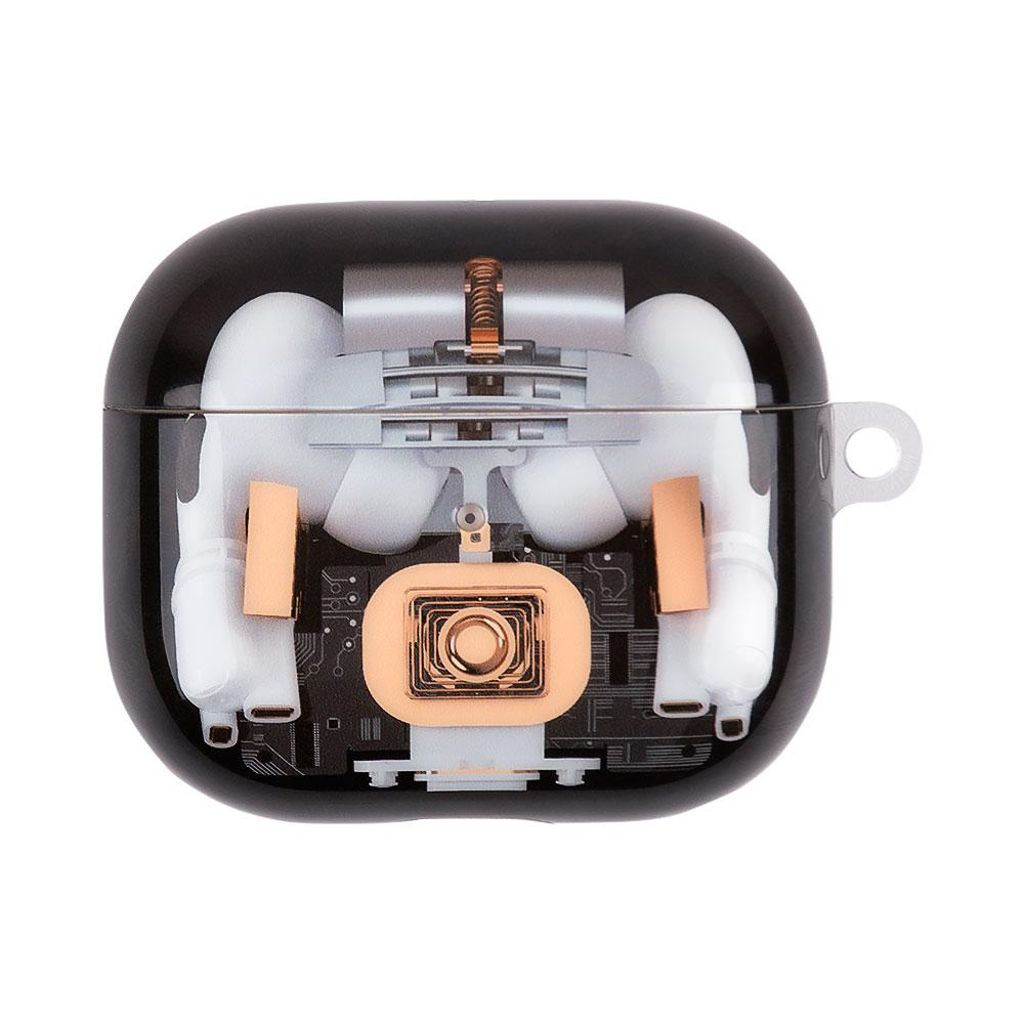 Skyddsfodral med mekanisk design för AirPods Pro 3 – Transparent