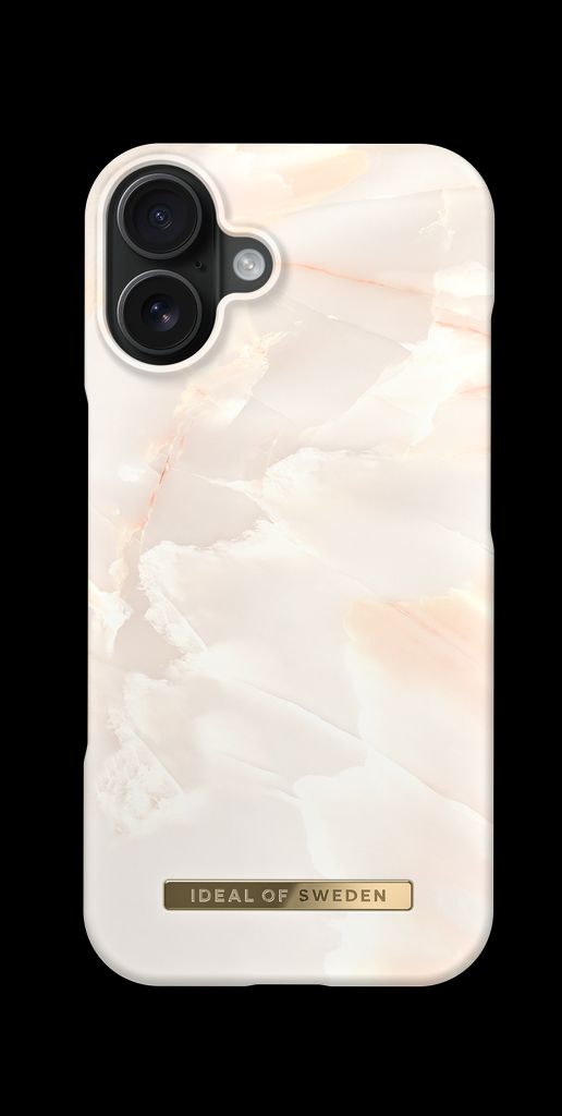 iDeal of Sweden iPhone 17 Printed Case - Rose Pearl Marble
