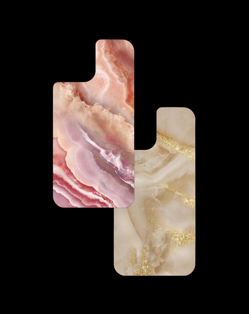 iDeal of Sweden iPhone 17 Pro Max Print Pack - Blush Pink Marble