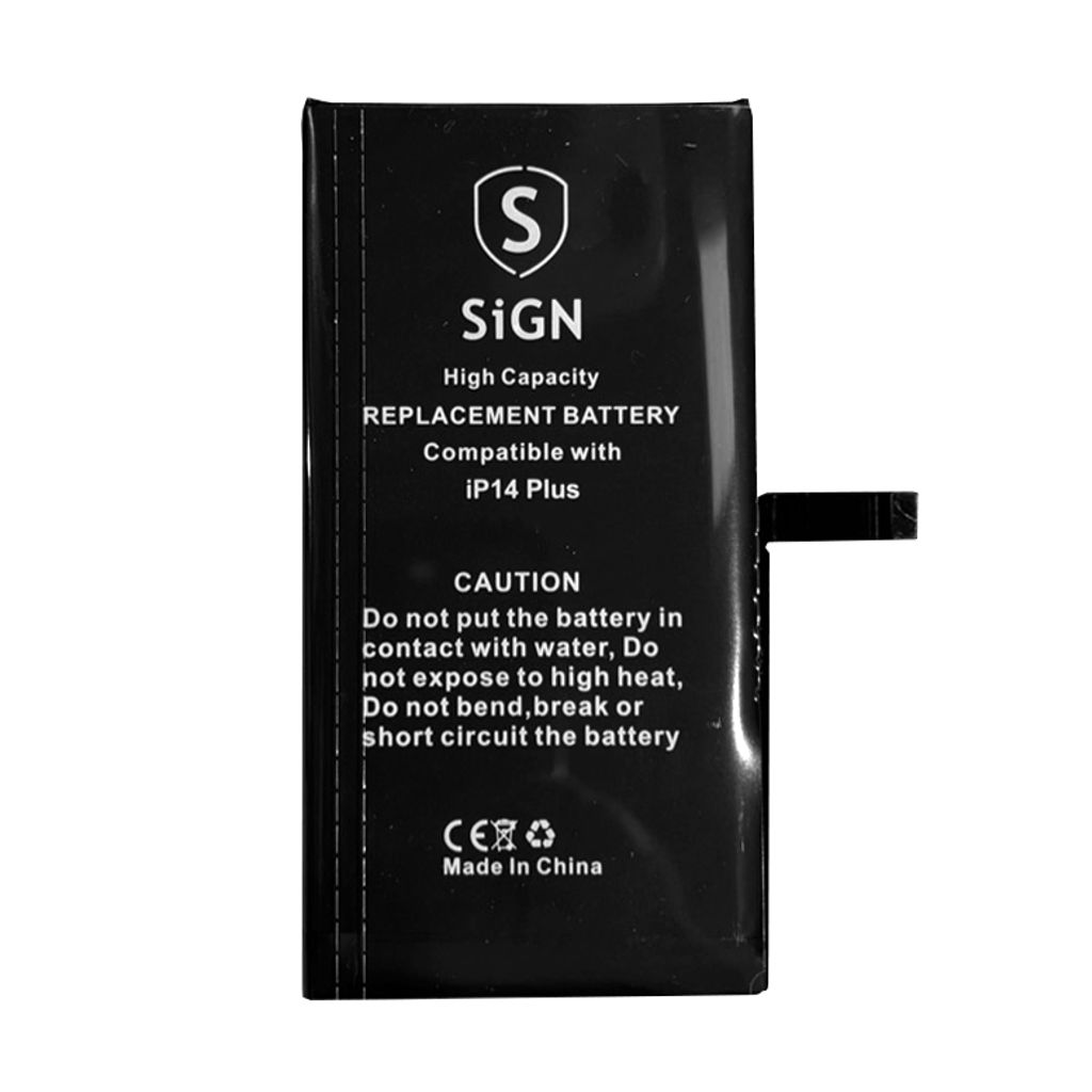 SiGN iPhone 14 Plus Korkean kapasiteetin akku - 4770mAh