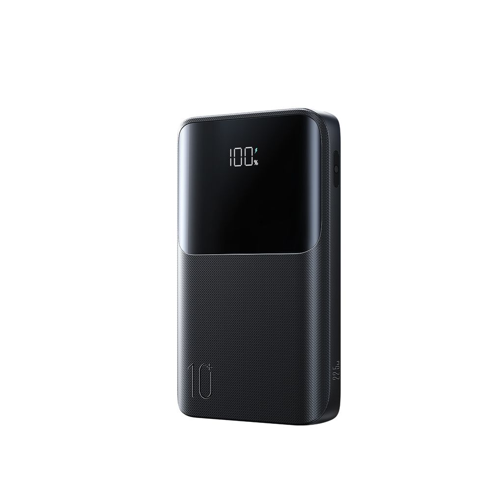 Joyroom Niezwykle mocny powerbank LED 10 000 mAh, 22,5 W – czarny