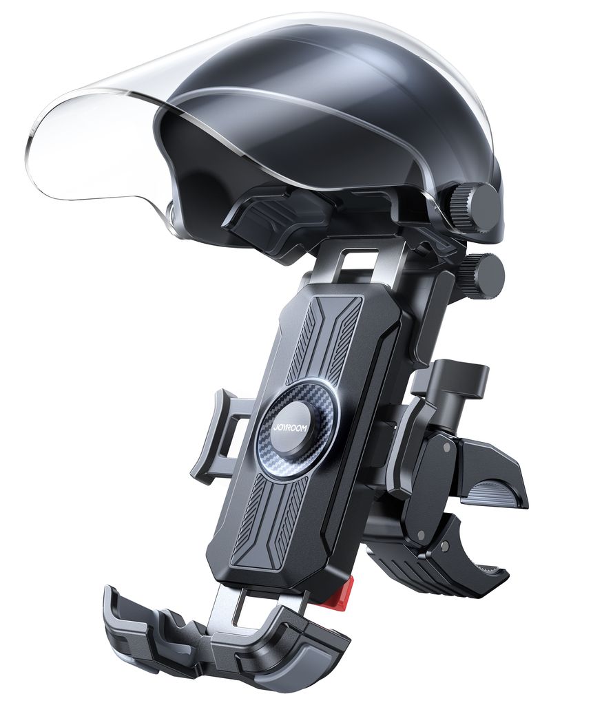 Joyroom JR-ZS526 Telefonholder med Solskærm til Motorcykelstyr – Sort
