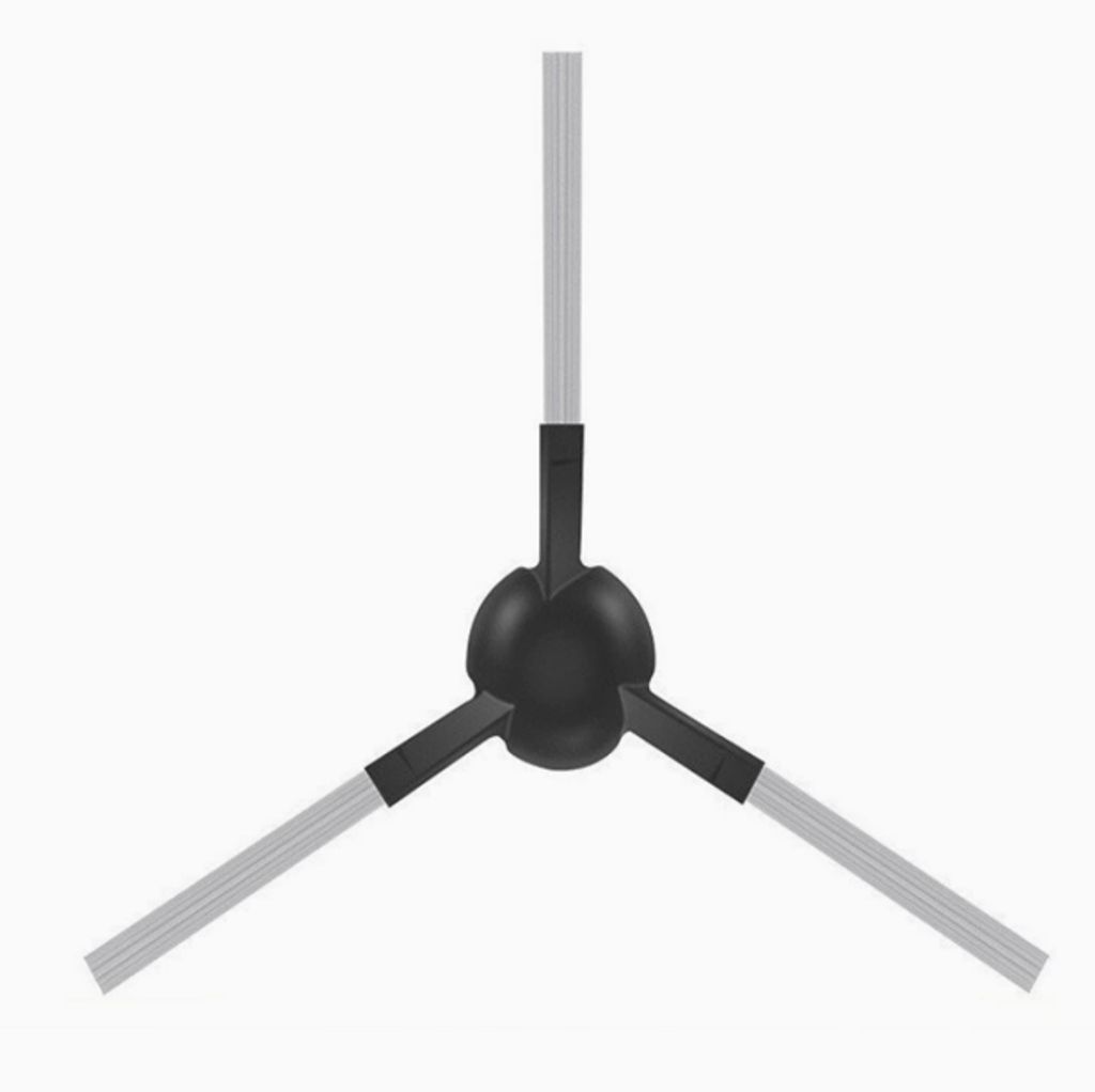 Dreame D20 Ultra sidoborste – svart